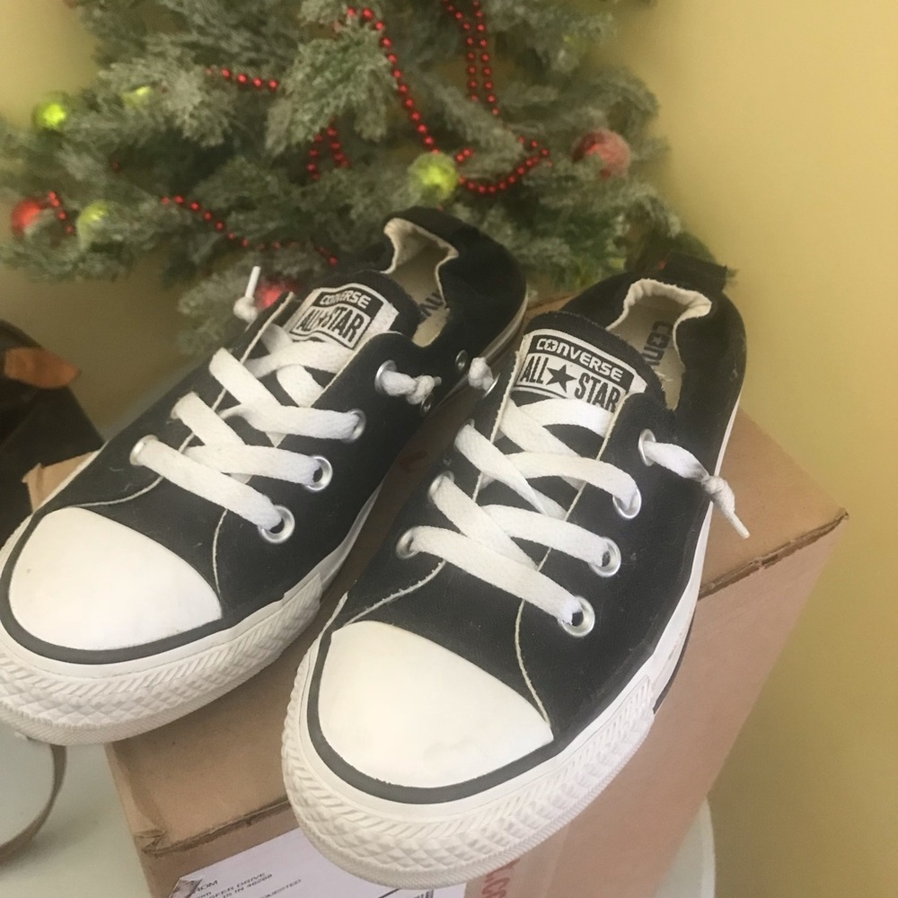 Converse shoreline black sneakers